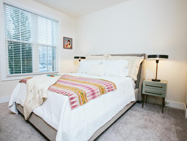 Bedroom Boasts Tasteful Design